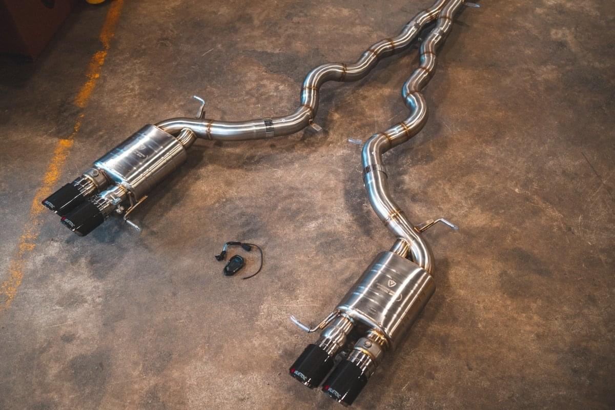 BMW F10 M5 / F06 M6 Valved Sport Exhaust System.