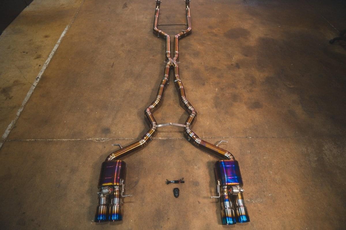 BMW F10 M5 / F06 M6 Valved Sport Exhaust System.