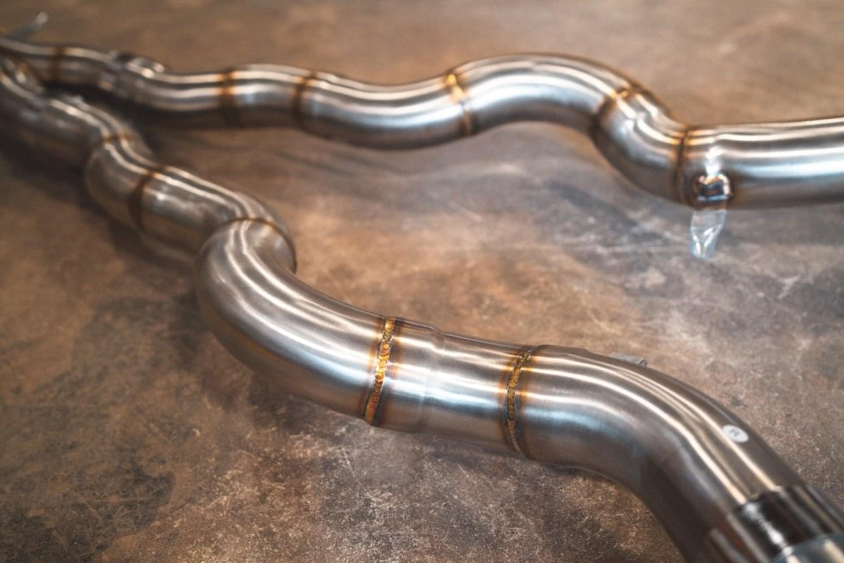 BMW F10 M5 / F06 M6 Valved Sport Exhaust System.