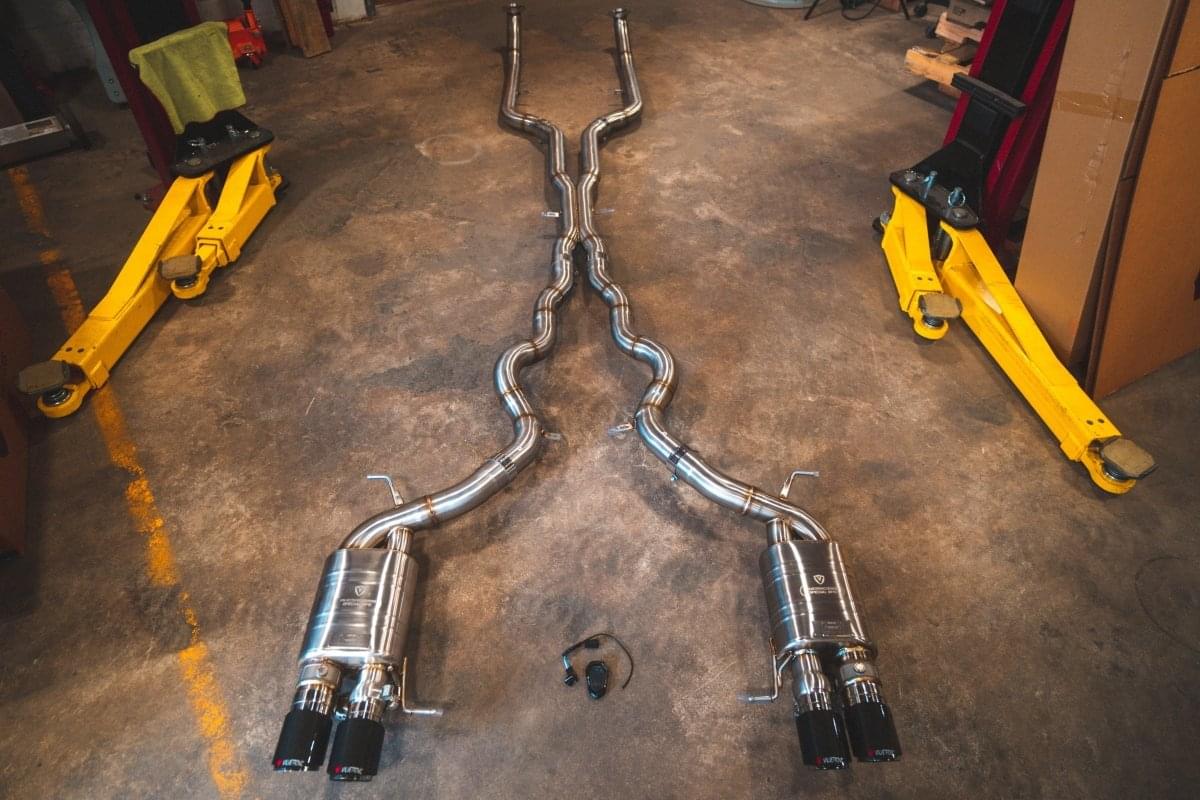 BMW F10 M5 / F06 M6 Valved Sport Exhaust System.