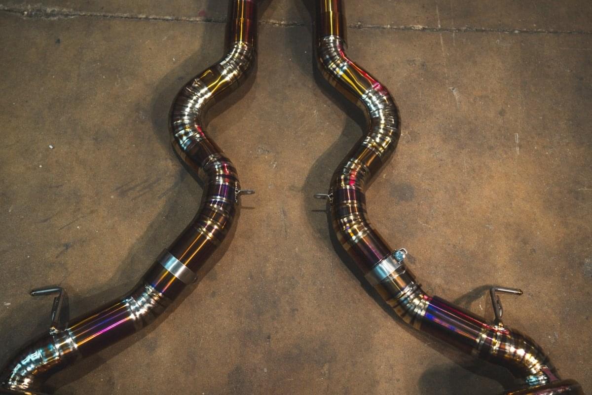 BMW F12 M6 Valved Sport Exhaust System.