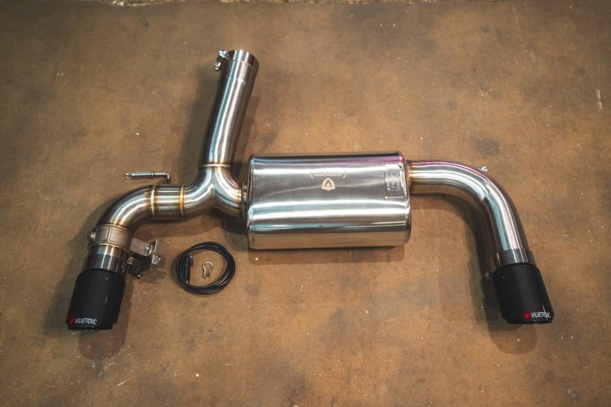 BMW F30 / F22 / F36 / F32 Valved Sport Exhaust System (Axleback) F chassis.