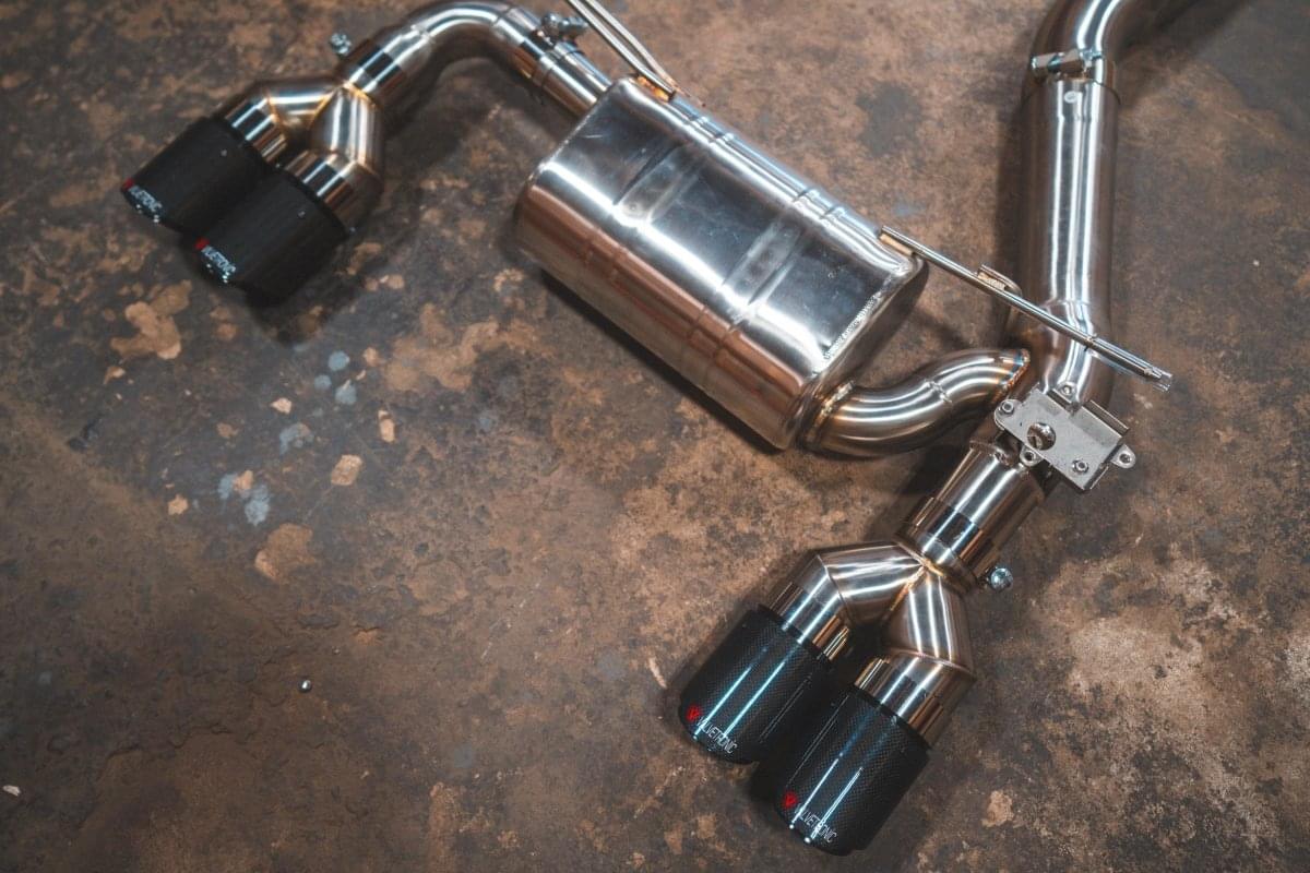 BMW F87 M2 Competition Equal Length Valved Sport Exhaust System.