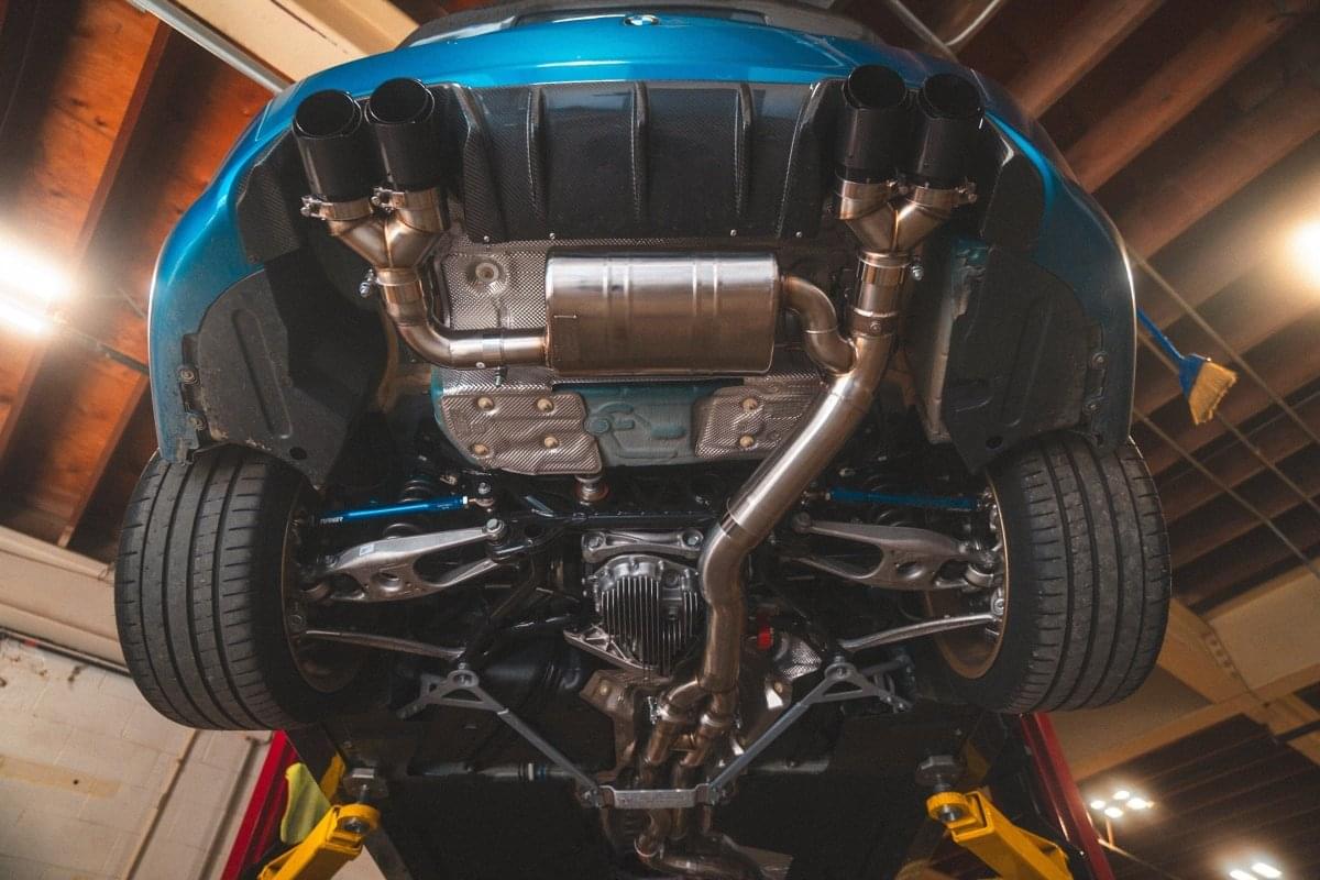 BMW F87 M2 Competition Equal Length Valved Sport Exhaust System - COLORADO N5X