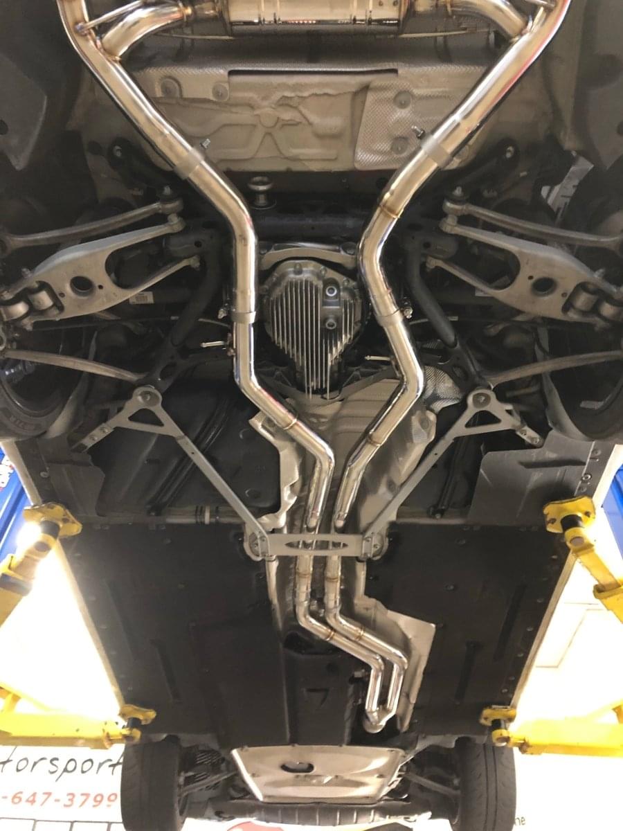 BMW F87 M2 Valved Sport Exhaust System (N55).