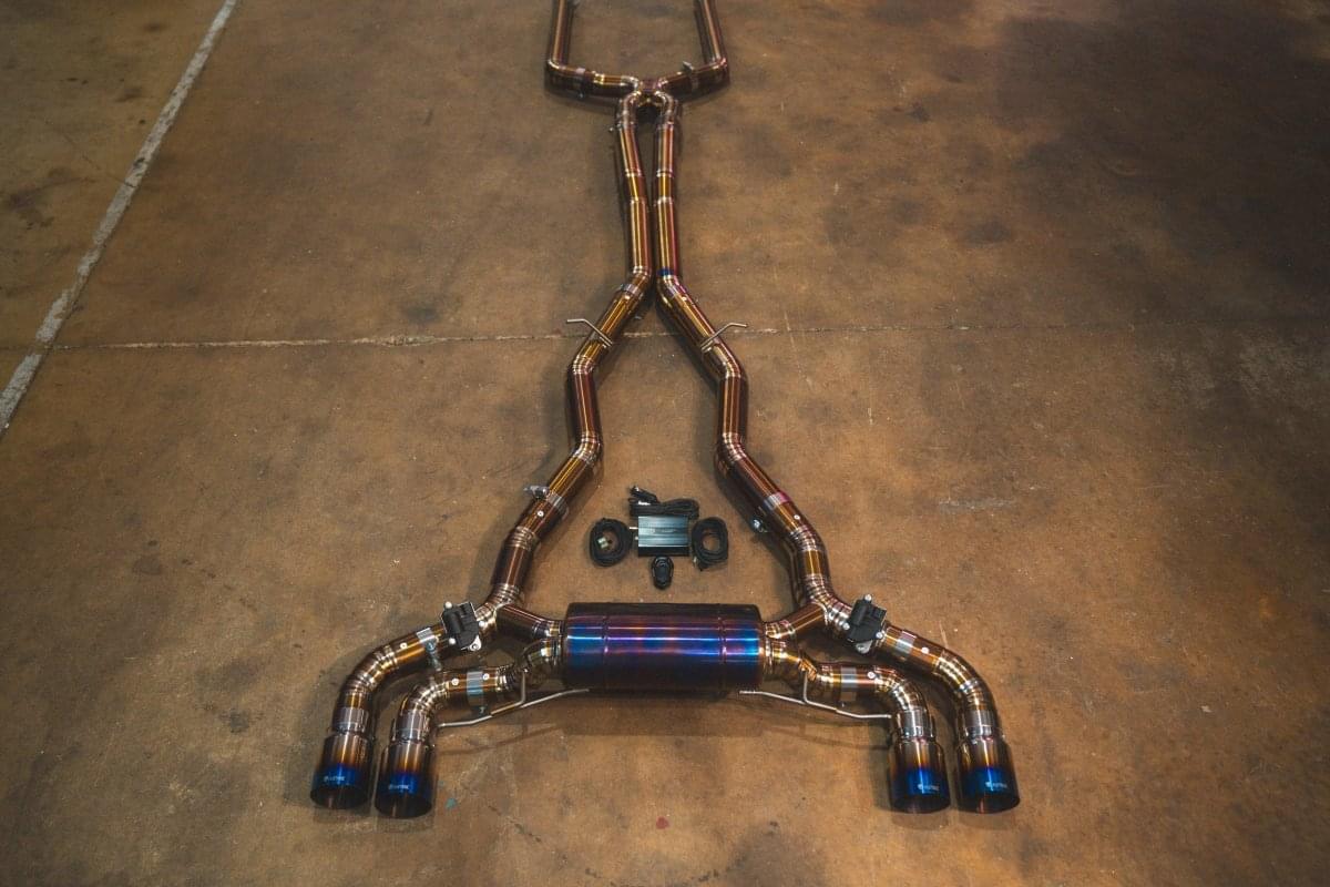 BMW F90 M5 Valved Sport Exhaust System.