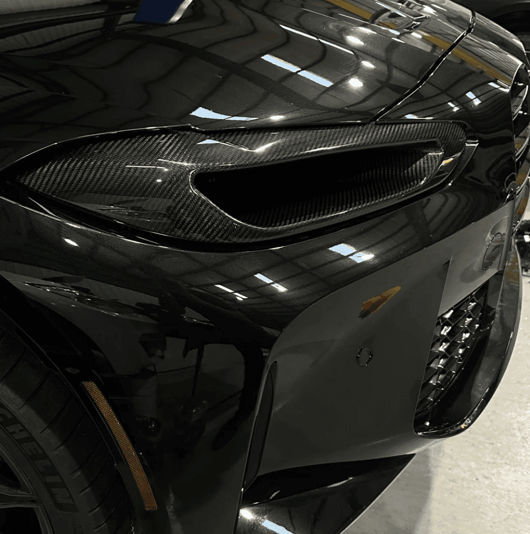 BMW G Chassis M3 | M4 | M4401 Carbon Fiber Headlight Delete.