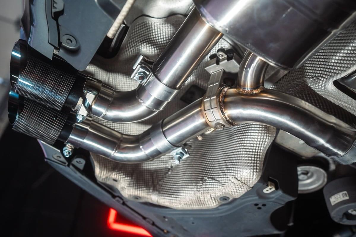 BMW G30 530i / 540i Valved Sport Exhaust system.