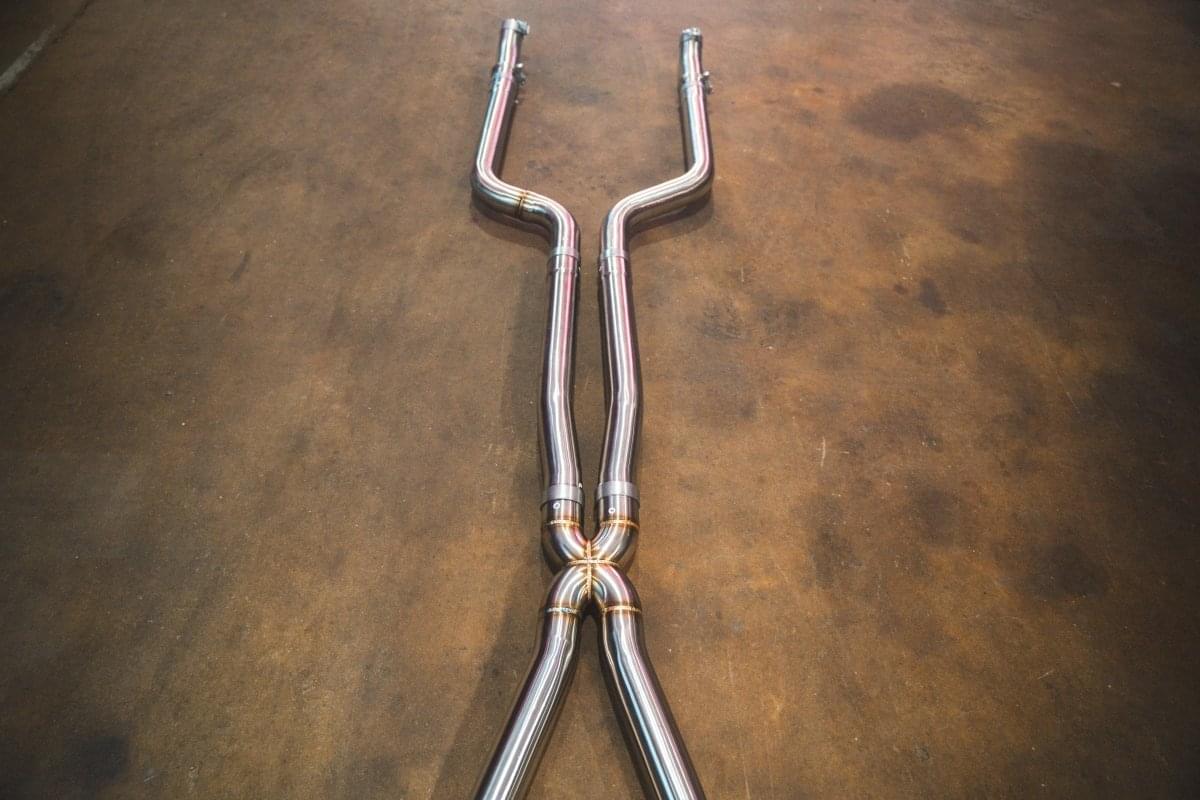BMW G30 M550I Valved Sport Exhaust System.