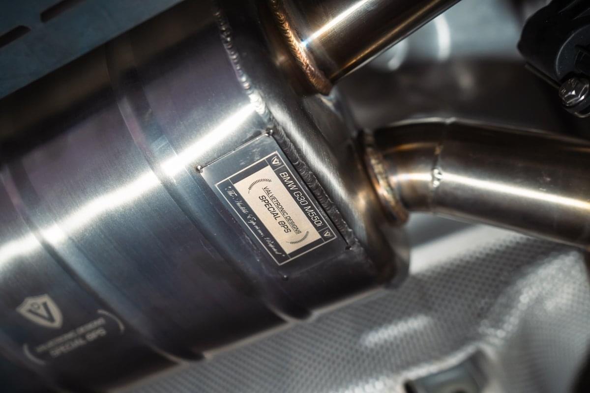 BMW G30 M550I Valved Sport Exhaust System - COLORADO N5X