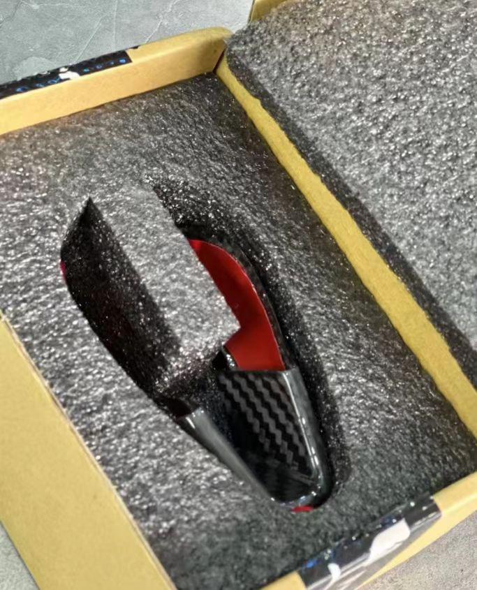 BMW G8X M2 / M3 / M4 Dry Carbon Gear Shift Knob Cover.