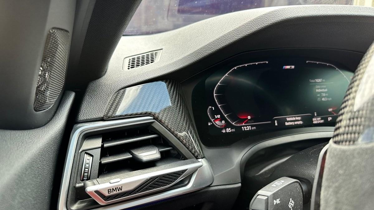 BMW G8X M3/M4 Full Carbon Fiber Air Vent Trim.