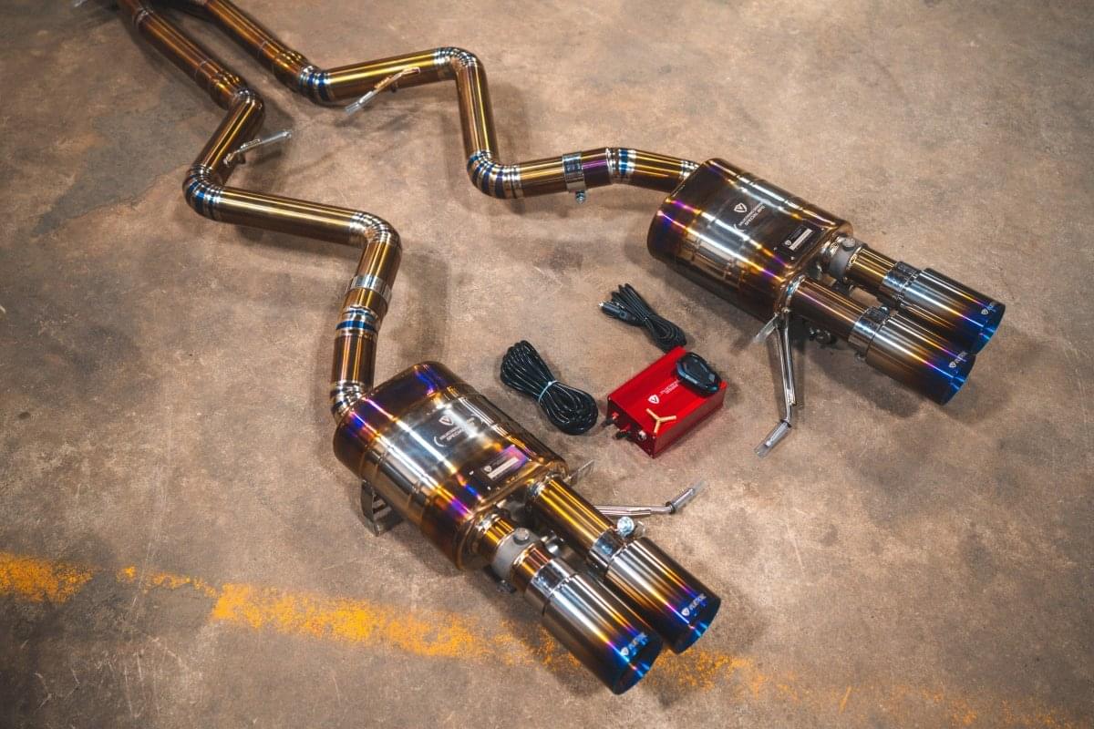 BMW M3 E9X Titanium Valved Sport Exhaust System (V2).