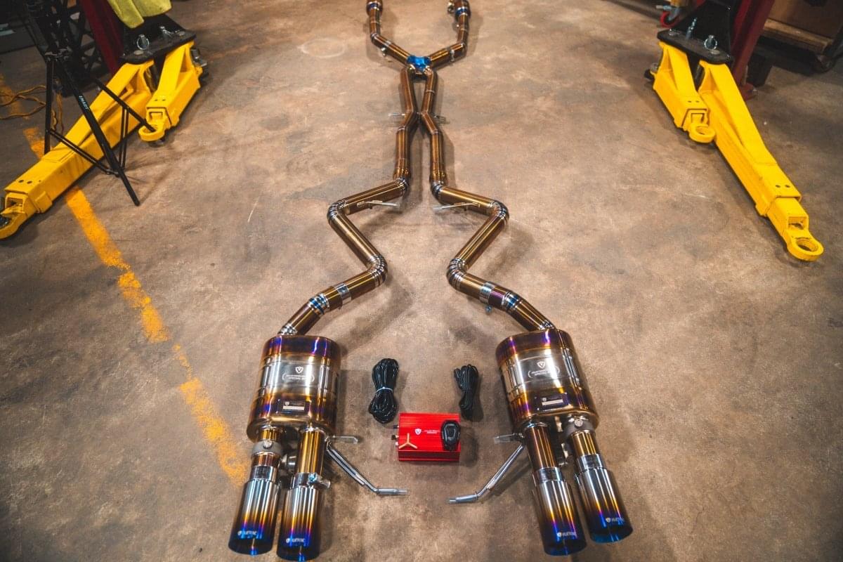BMW M3 E9X Titanium Valved Sport Exhaust System (V2).
