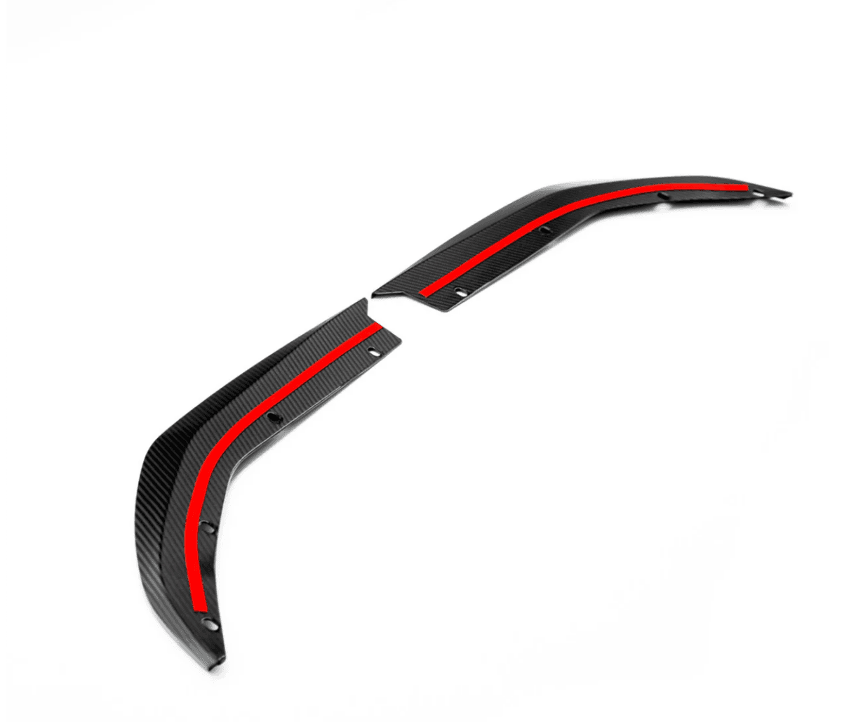 BMW M3 Rear Side Splitters Carbon Fiber (G80/G82).