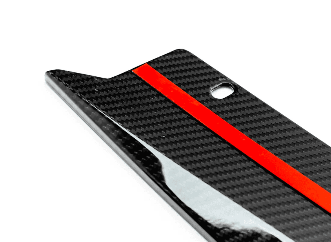BMW M3 Rear Side Splitters Carbon Fiber (G80/G82).