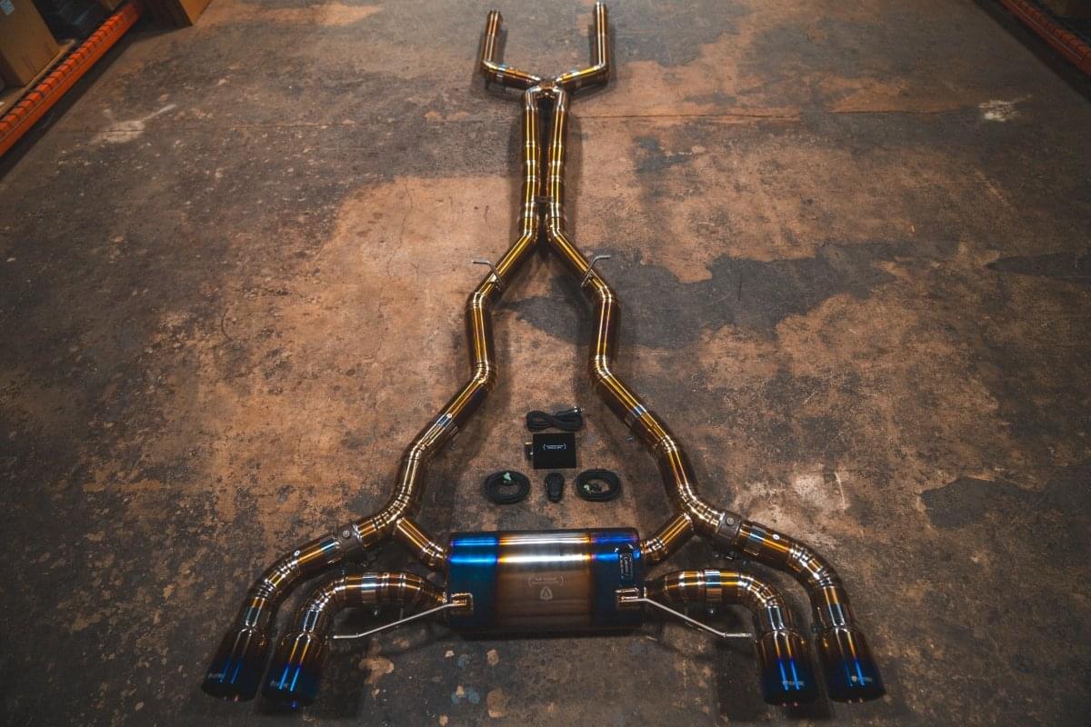 BMW M8 Valved Sport Exhaust System (F91,F92,F93).