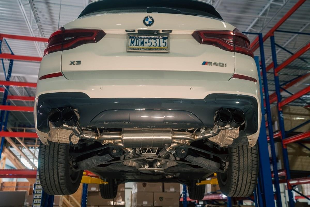BMW X3 / X4 M40i Valved Sport Exhaust System.