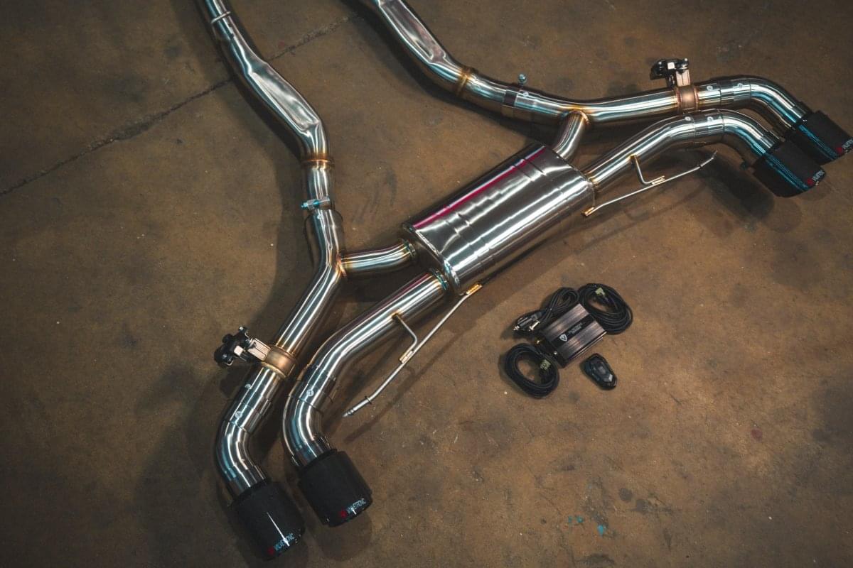 BMW X5M / X6M F95 / F96 VALVED SPORT EXHAUST SYSTEM.