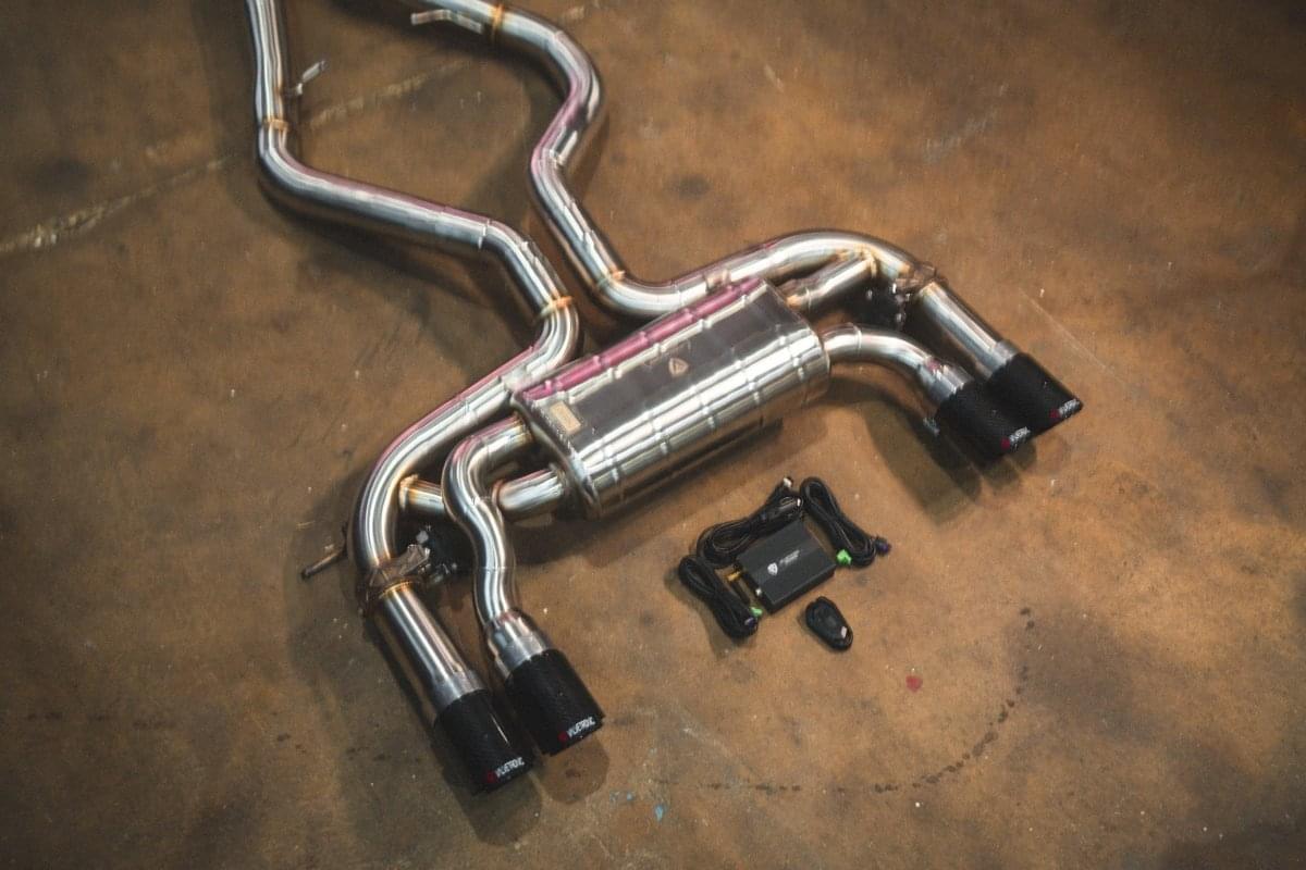 BMW X5M / X6M Valved Sport Exhaust System (F85 / F86).