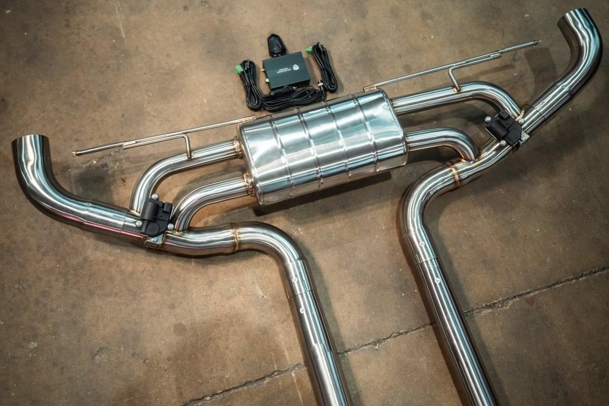 BMW X5/X6 G05 40i Valved Sport Exhaust System.