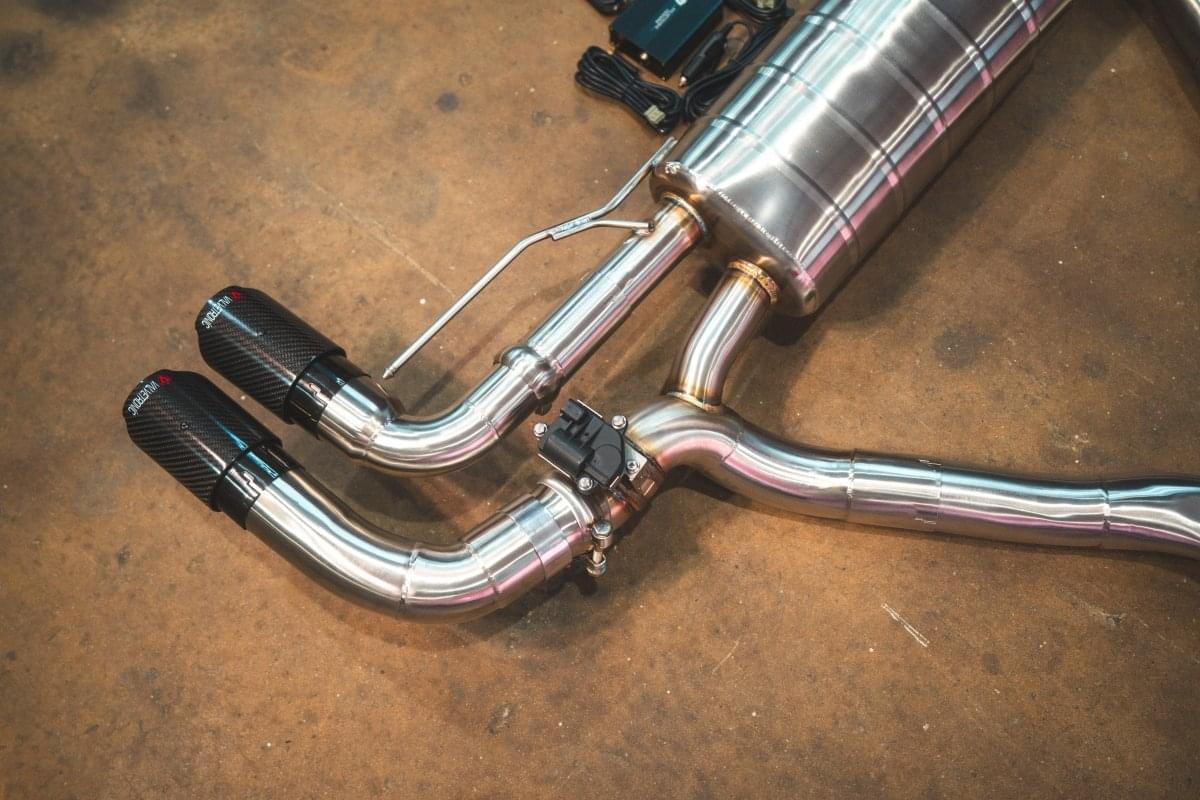 BMW X5/X6 M50i/M60i Valved Sport Exhaust System.