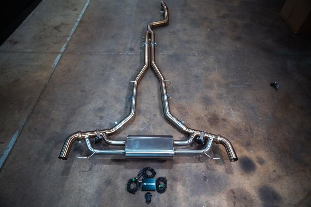 Bmw X7 G07 40i Valved Sport Exhaust System.