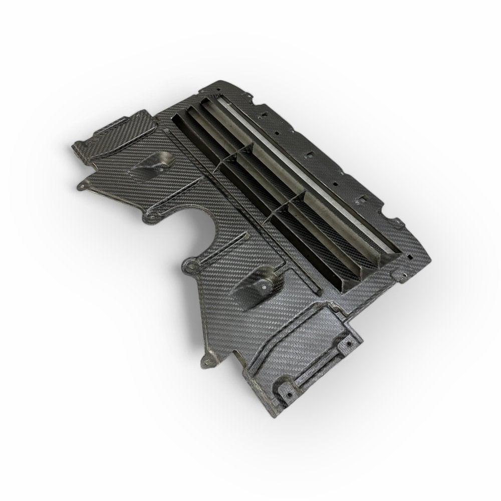 Carbon BMW Dry Carbon Fiber Skid Plate for G8X BMW's.