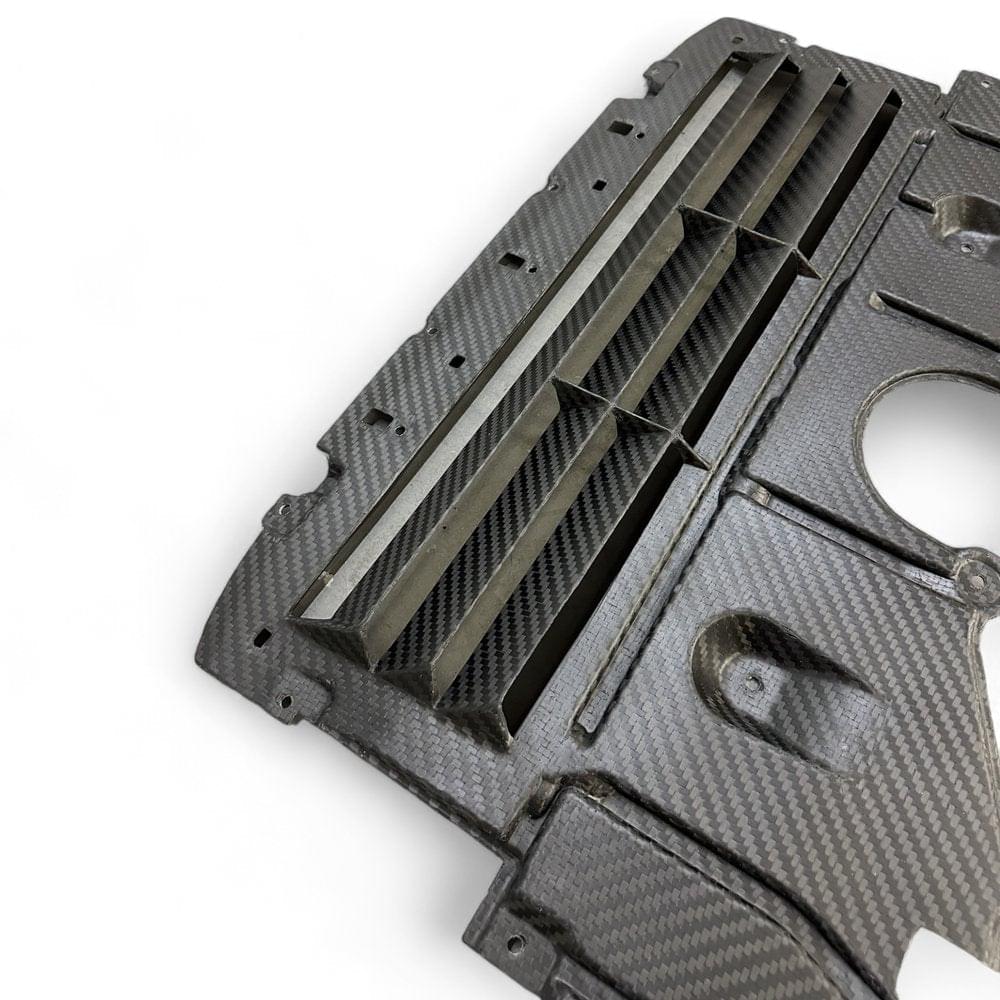 Carbon BMW Dry Carbon Fiber Skid Plate for G8X BMW's.