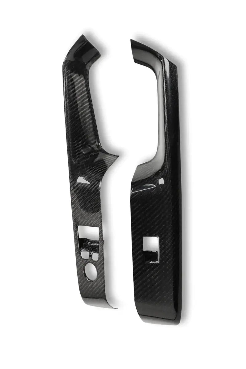 Carbon Fiber Door Switch Panel Cover - Toyota A90 Supra.