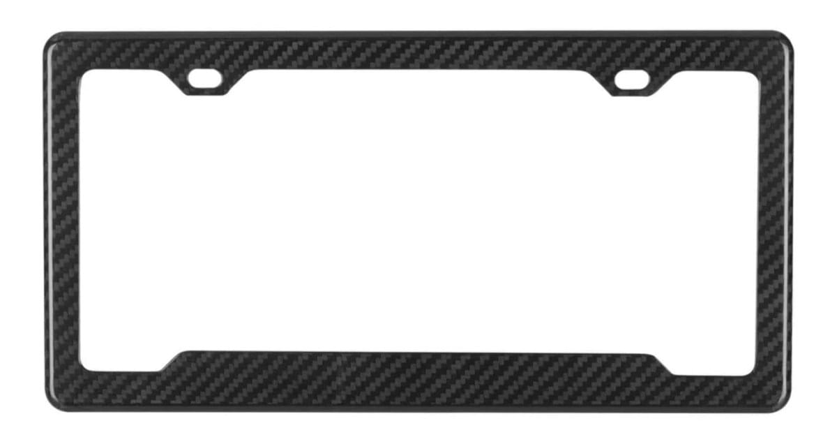 Carbon Fiber License Plate Frames.