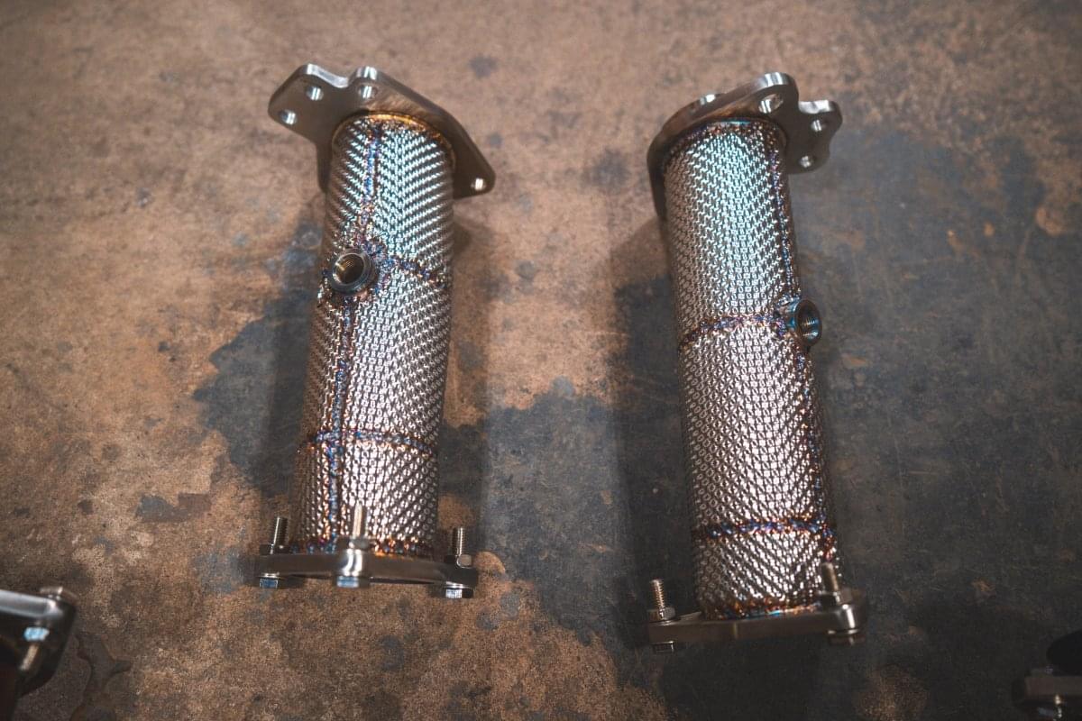 Chevrolet Corvette C8 Valved Sport Exhaust System.