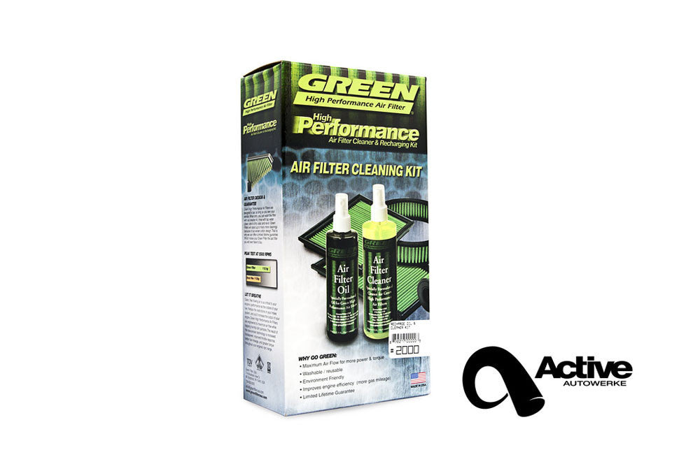 Active Autowerke BMW E9X M3 Performance Air Filter + Cleaning Kit Combo.