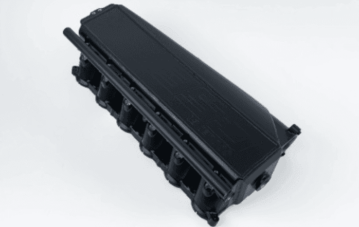 CSF Gen 2 B58 Race X Charge-Air-Cooler Manifold - Raw Billet Aluminum Finish.