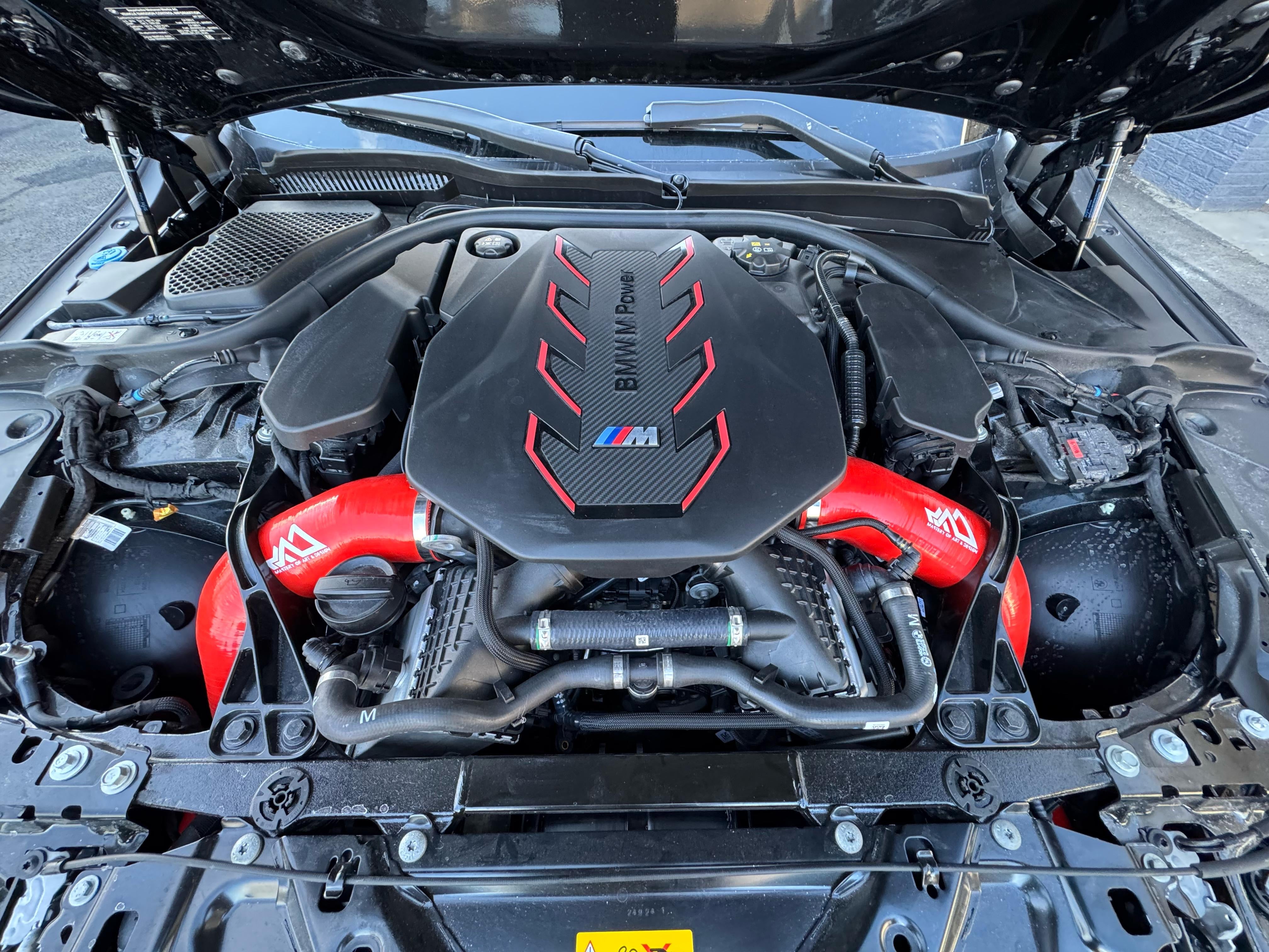 MAD BMW M5 F90 G90 M8 F9X Front Mount Silicone Intake - COLORADO N5X