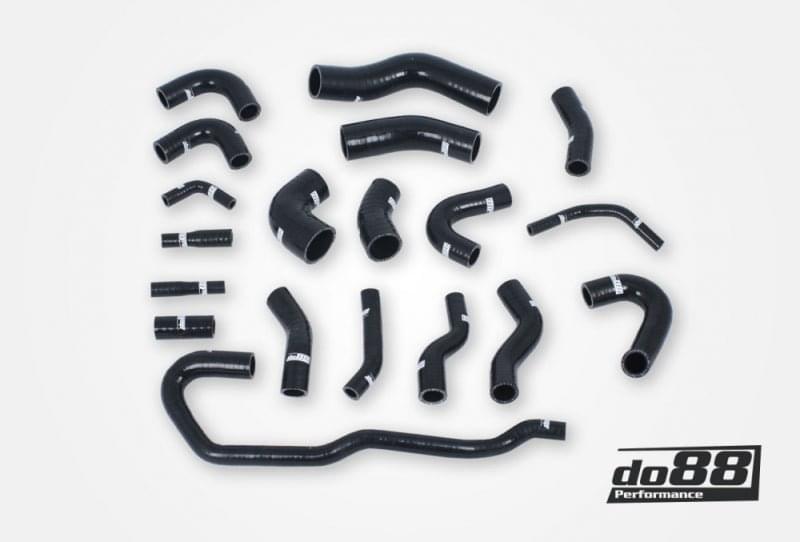 do88 02-04 Audi RS6 4.2L BiTurbo (C5) Coolant Hoses - Black.