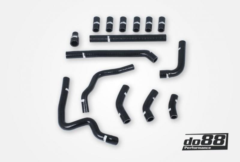do88 02-04 Audi RS6 4.2L BiTurbo (C5) Crankcase Vent Hoses - Black.