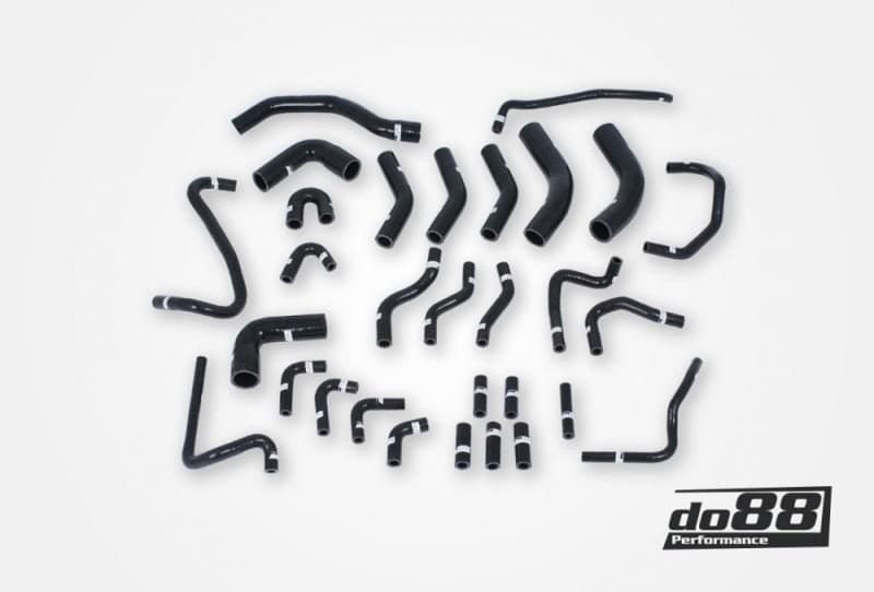 do88 02-04 Audi RS6 4.2L BiTurbo (C5) Vacuum Hoses - Black.