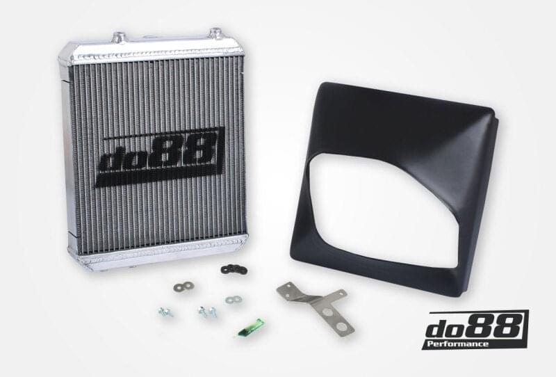 do88 15-18 BMW M2 (F87) Aluminum Remote Radiator.