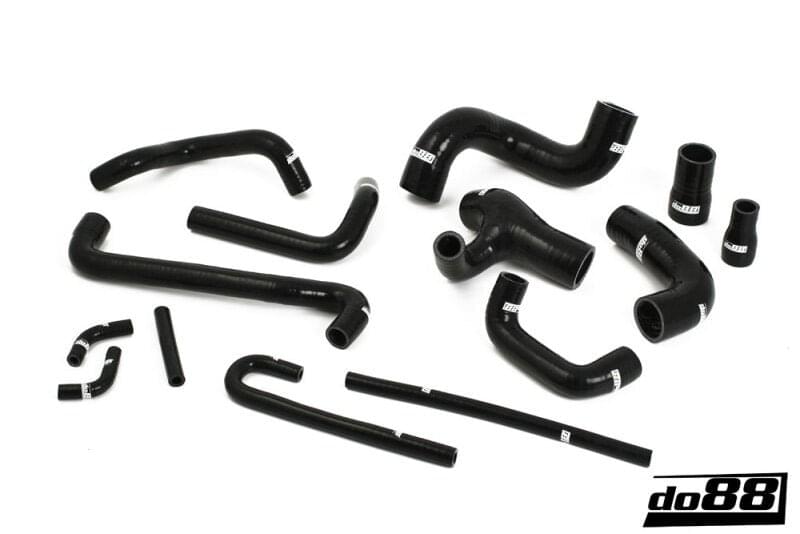 do88 86-92 BMW M3 S14B23/S14B23 Evo II/S14B23 Evo III (E30) Coolant Hoses - Black.