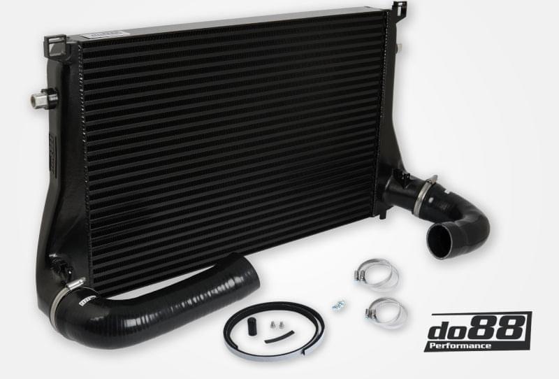 do88 Audi/Seat/Skoda/Volkswagen 1.8T/2.0T (MQB) Intercooler w/Black Hoses.
