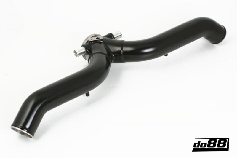 do88 Porsche 997.2 Turbo 2010- Y-Pipe Black for do88 Intercooler.