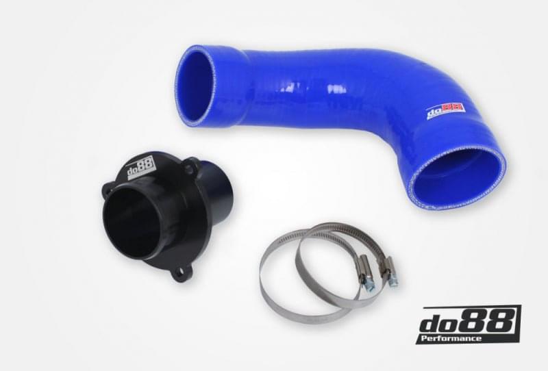 do88 VAG 1.8 2.0 TSI (MQB) Turbo Muffler Delete do88 TR-340 Blue Hoses.