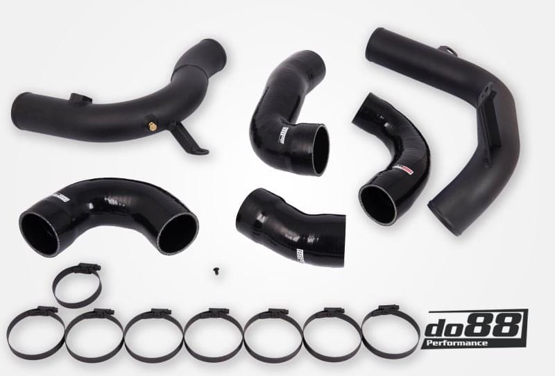 do88 VAG 2.0 TSI EA888 Gen4 (245hp) do88 Intercooler Pressure Pipes Black Hoses.