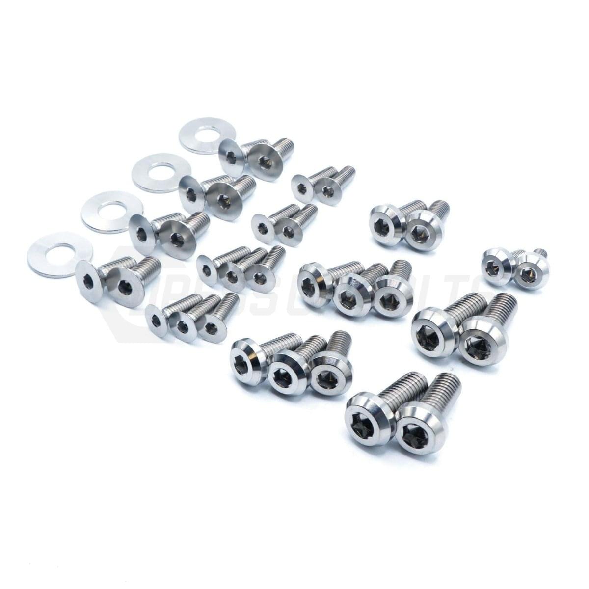 Dress Up Bolts Titanium Hardware Door Kit - BMW G80 M3 (2021+).
