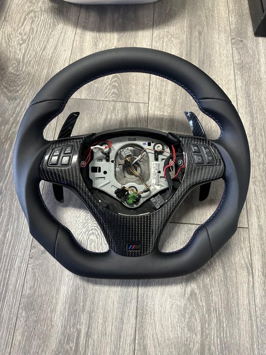E70 Carbon Steering Wheel.
