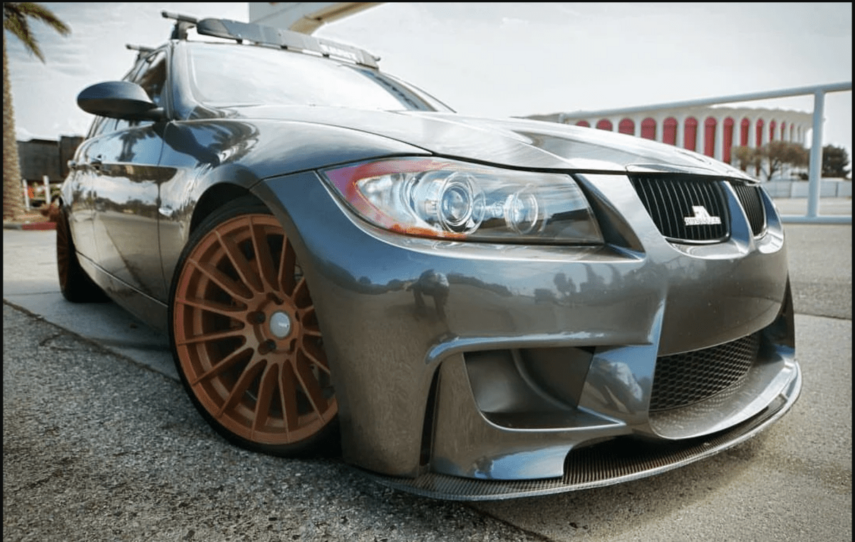E90 1M CUSTOM FRONT BUMPER 2006-2011.