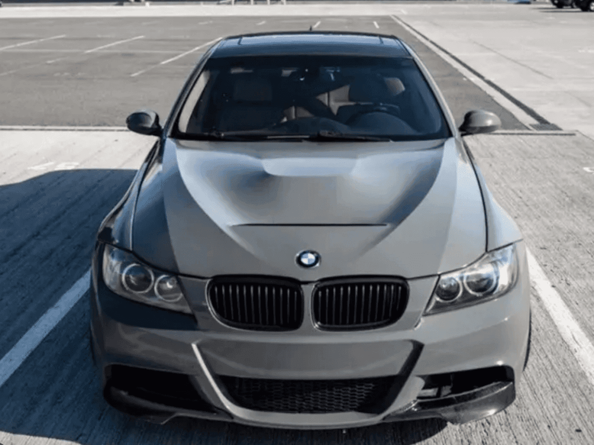 E90 Carbon Fiber GTS Hood Pre-Lci 2006-2008.