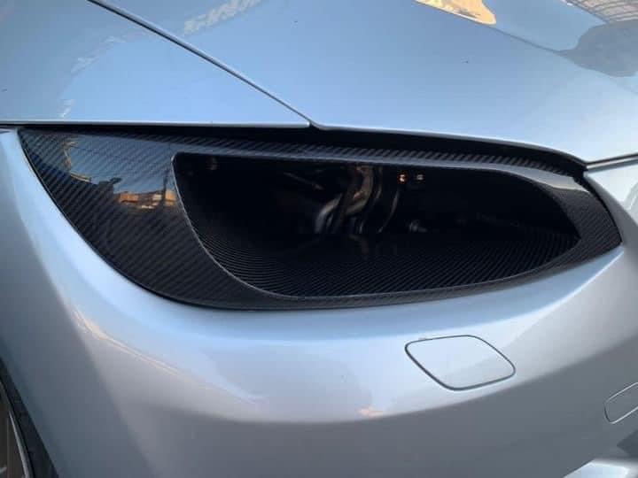 E92 Carbon Headlight Duct Delete.