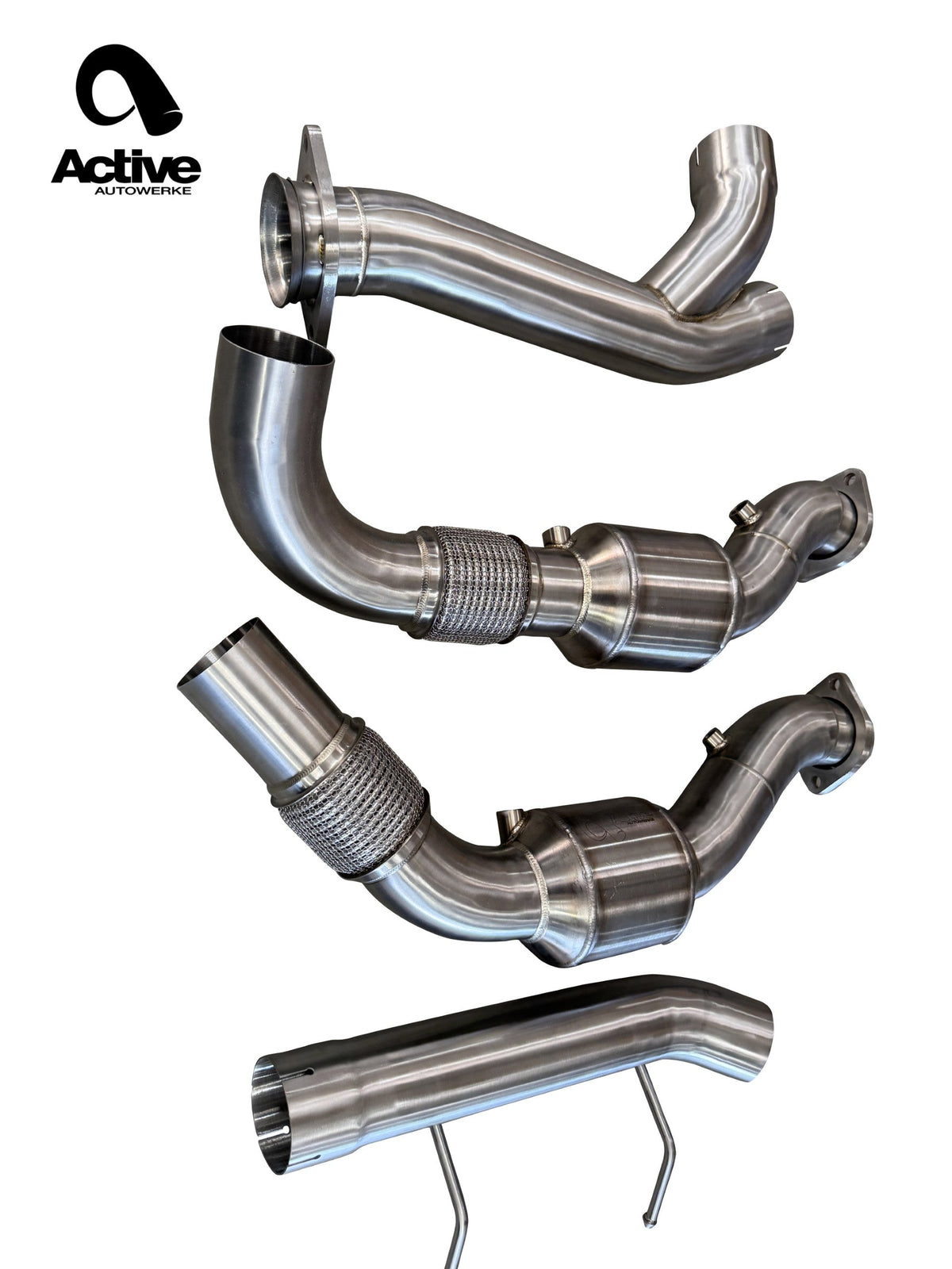 2017–2020 Ford F-150 3.5L EcoBoost GESI EPA-Compliant Catted Downpipes.